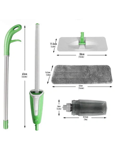 Stainless Steel Microfiber Floor Cleaning Spray Mop