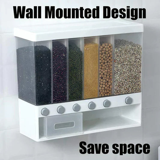 6 IN 1 WALL-MOUNTED DISPENSER