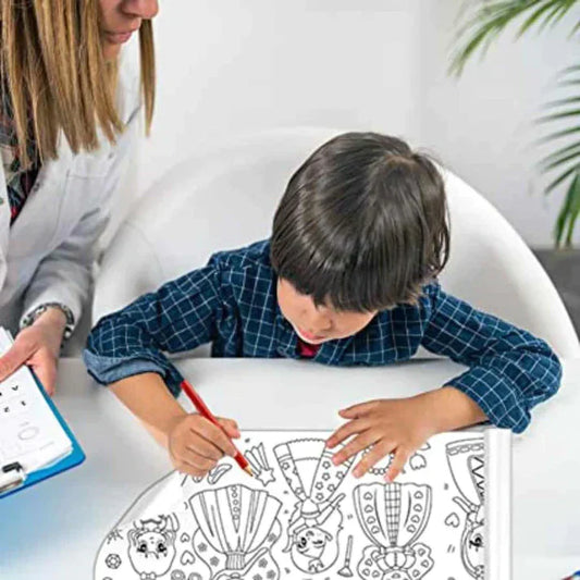 Children's Drawing Roll - Doodle Art