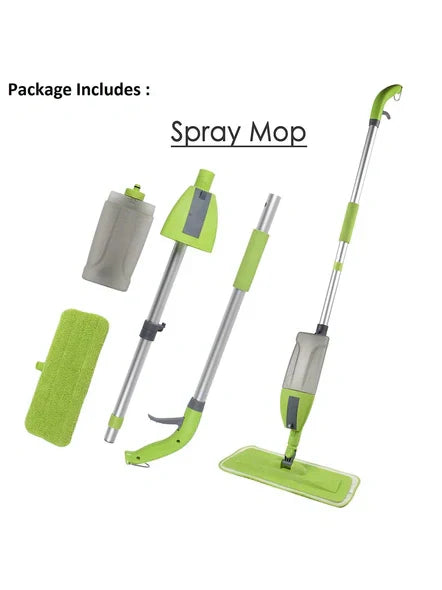 Stainless Steel Microfiber Floor Cleaning Spray Mop