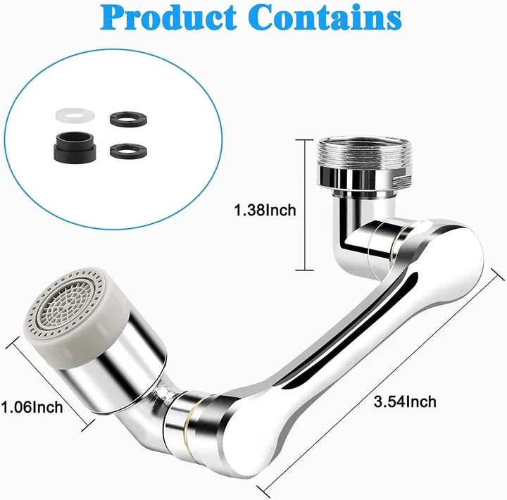 360° ROTATABLE SPLASH FILTER FAUCET