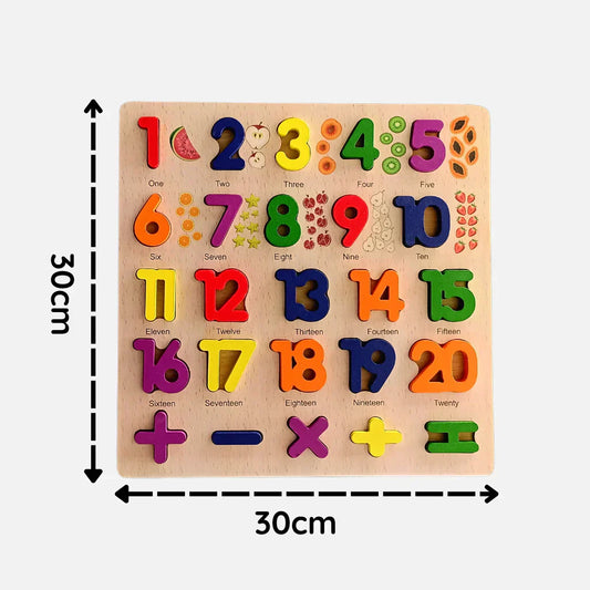 Montessori Magic: Number & Visuals Board