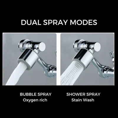 360° ROTATABLE SPLASH FILTER FAUCET