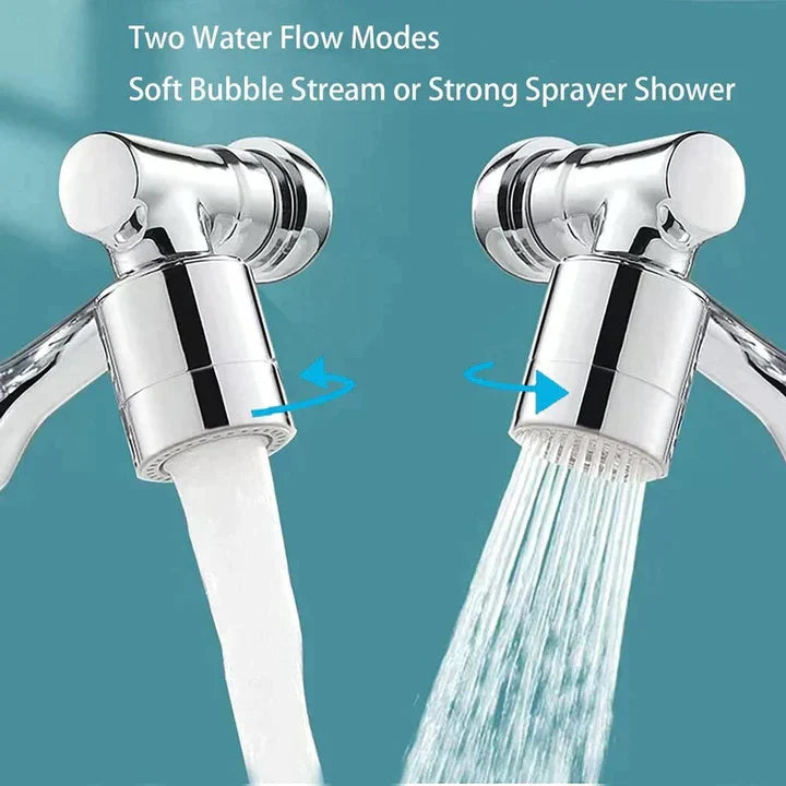 360° ROTATABLE SPLASH FILTER FAUCET